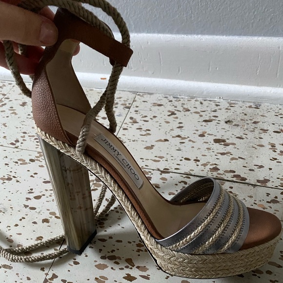 Jimmy Choo Sandals Mayje 38 - Picture 5 of 7